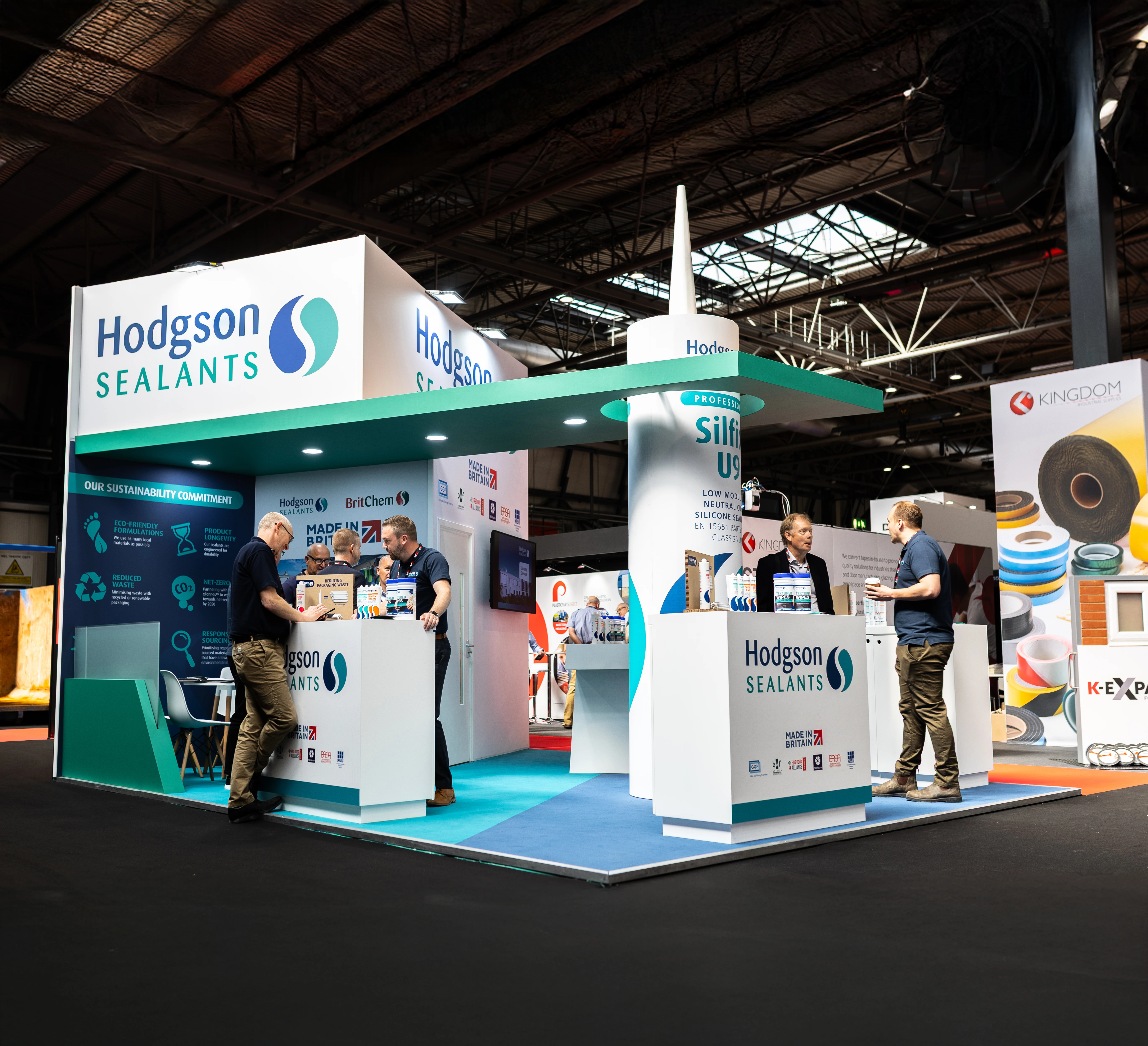 Hodgson Sealant Exhibition Stand